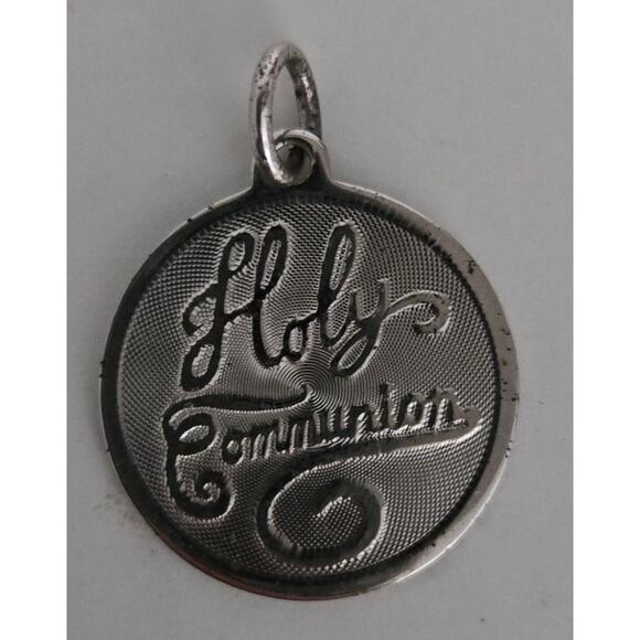 Sterling First Holy Communion Pendant - Picture 2 of 5